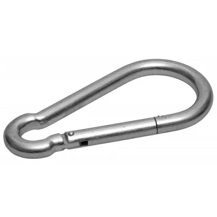 Карабин ЗУБР &quot;МАСТЕР&quot; DIN 5299С, оцинкованный, 10мм, 1 шт 304546-10 купить в Магнитогорске