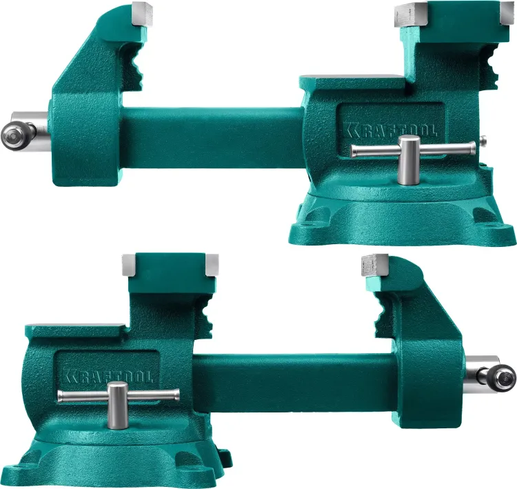 Тиски KRAFTOOL Reversible слесарные 32705-165 купить в Магнитогорске