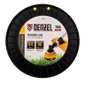 Леска для триммера витой квадрат, 4,0мм х 106м, на DIN катушке FLEX CORD// Denzel 96803 купить в Магнитогорске