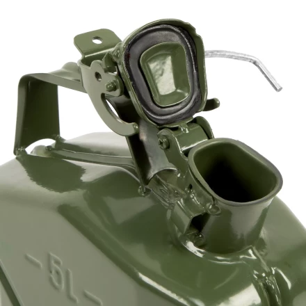 Канистра для топлива, металлическая, толщина стенок 0,8мм, 5 литров Россия 53140 купить в Магнитогорске