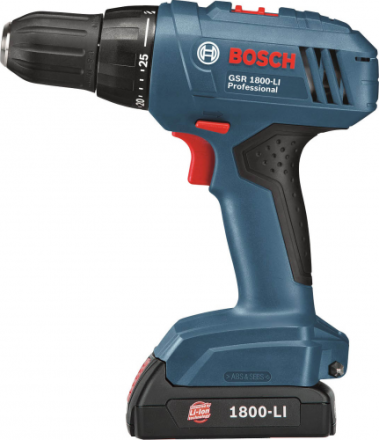Дрель-шуруповерт аккумуляторная BOSCH GSR 1800-Li (0.601.9A8.307) купить в Магнитогорске