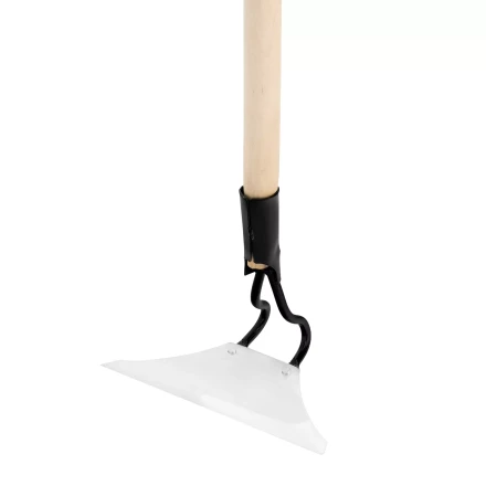 Мотыга, нержавеющая сталь, 220х85х1300 мм, деревянный черенок Сибртех 62374 купить в Магнитогорске