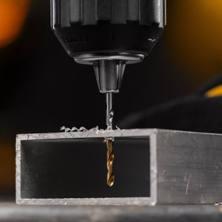 Сверло спиральное по металлу Denzel 2,5 x 57 мм, Р6М5, Golden Tip , 2шт. 718224 купить в Магнитогорске