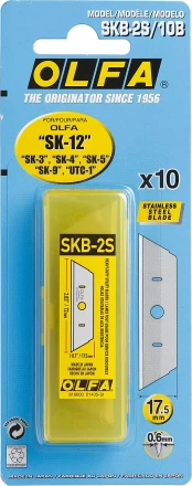 Лезвие OLFA, трапециевидное для SK-12 OL-SKB-2S/10B купить в Магнитогорске