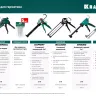 Сопла сменные для пистолетов KRAFTOOL 06777-xx 06677-S купить в Магнитогорске