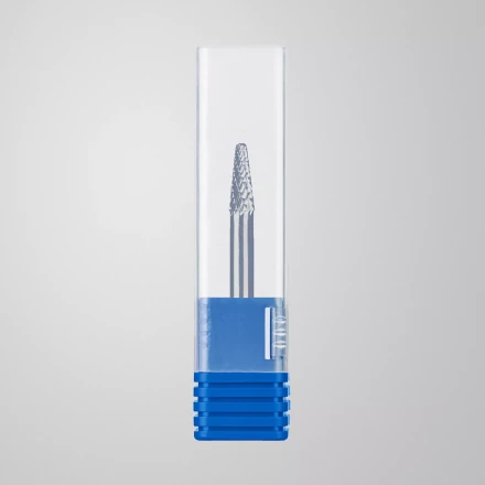 Зубр Твердосплавная борфреза L - конус с закругленным углом 28°, 6 х 16 мм, радиус 1.2 мм (28810-6-16) купить в Магнитогорске