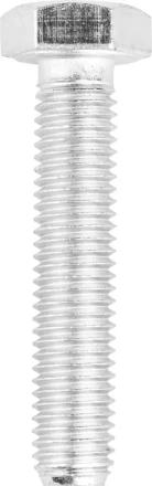 Болт ЗУБР "МАСТЕР" с шестигранной головкой, ГОСТ 7798-70, класс прочности 5.8, оцинкованный, M12x60мм, 5кг 303080-12-060 купить в Магнитогорске