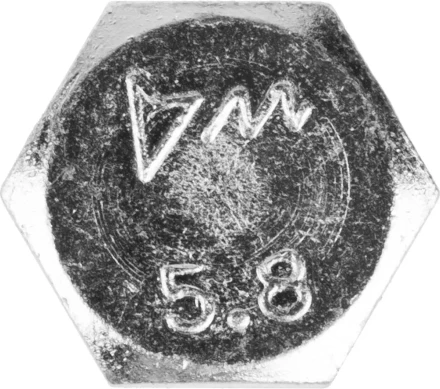 Болт ЗУБР "МАСТЕР" с шестигранной головкой, ГОСТ 7798-70, класс прочности 5.8, оцинкованный, M12x60мм, 5кг 303080-12-060 купить в Магнитогорске