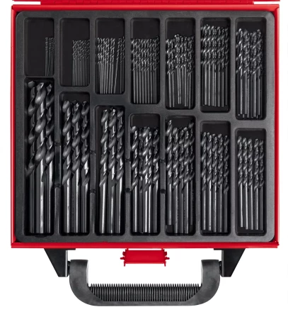ЗУБР 99 шт, (1-10 мм), сталь Р4М2, класс В, мет.бокс, набор сверл по металлу (29605-H99) купить в Магнитогорске
