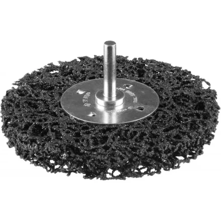 ЗУБР &quot;ПРОФЕССИОНАЛ&quot;. Щетка дисковая для дрели, нейлоновая проволока с абразивным покрытием, с открытой агрессивной структурой, 100мм 35162-100_z01 купить в Магнитогорске