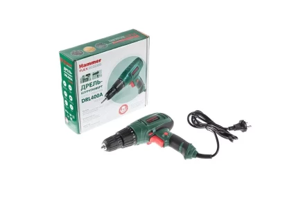 Дрель-шуруповерт HAMMER Flex DRL400A купить в Магнитогорске