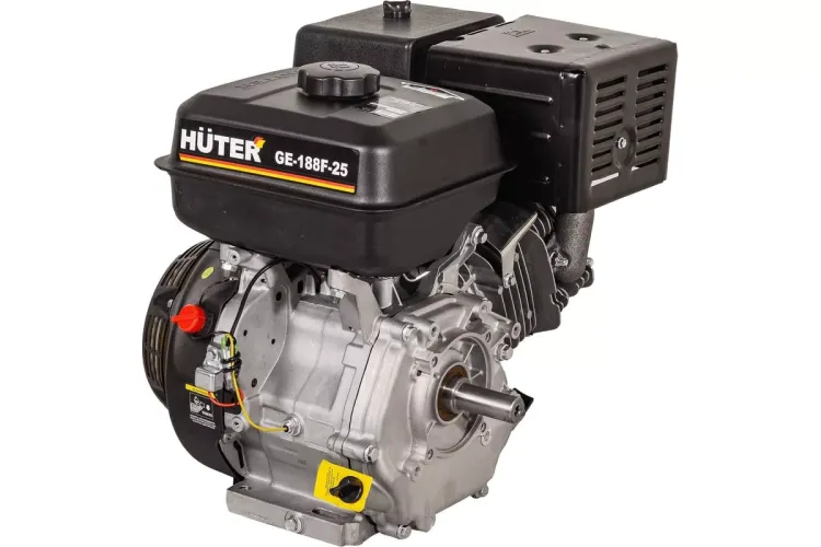 Двигатель бензиновый Huter GE-188F-25 70/15/4 купить в Магнитогорске