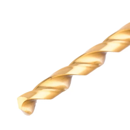 Сверло спиральное по металлу Matrix, 10 x 300 мм, HSS, нитридтитановое покрытие, 714310 купить в Магнитогорске