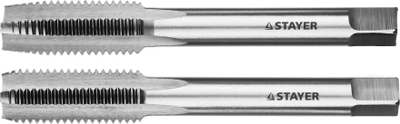 Комплект метчиков STAYER &quot;MASTER&quot;, сталь 9ХС, М12х1,75, 2 шт 28025-12-1.75-H2 купить в Магнитогорске