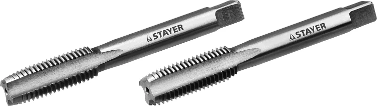 Комплект метчиков STAYER "MASTER", сталь 9ХС, М12х1,75, 2 шт 28025-12-1.75-H2 купить в Магнитогорске