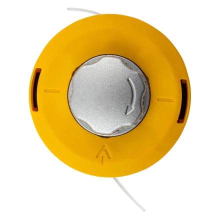 Катушка для мотокосы, полуавтомат.,легкая загрузка лески, гайка M10x1,25, алюм.кнопка Kronwerk 96355 купить в Магнитогорске