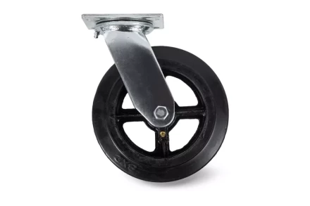 Колесо большегрузное поворотное SCd 55 125 мм обрезиненное (F) 1003225 купить в Магнитогорске