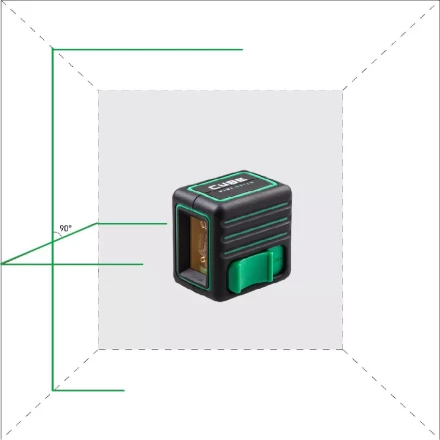 Построитель лазерных плоскостей лазерный уровень ADA Cube MINI Green Home Edition ADA купить в Магнитогорске