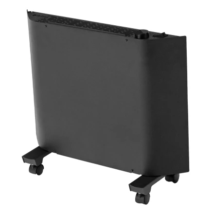 Конвектор электрический Denzel XCE-1000 B, 230 В, 1000 Вт, X-образный нагреватель черный 98127 купить в Магнитогорске