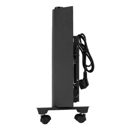 Конвектор электрический Denzel XCE-1000 B, 230 В, 1000 Вт, X-образный нагреватель черный 98127 купить в Магнитогорске