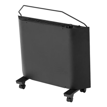 Конвектор электрический Denzel XCE-1000 B, 230 В, 1000 Вт, X-образный нагреватель черный 98127 купить в Магнитогорске