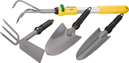 Садовый набор 5 предметов со съёмной рукояткой PALISAD-LUXE 63032 купить в Магнитогорске