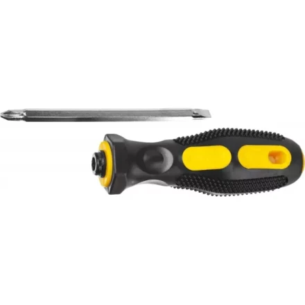 Набор STAYER &quot;MASTER&quot;: Отвертка с двусторонним стержнем, 2/6мм - 70мм, 2 предмета 2512_z01 купить в Магнитогорске