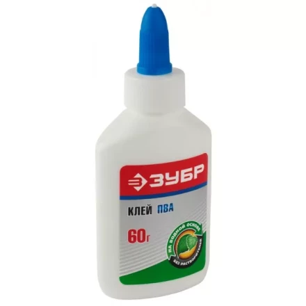 Клей ПВА ЗУБР, на блистере, 60 г 41932 купить в Магнитогорске