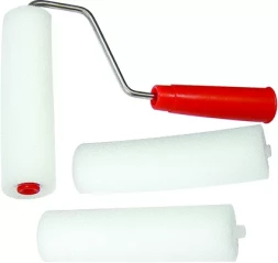 Набор: валик "ПОРОЛОН" с ручкой + 2 шубки 140 мм D валика - 42 мм Россия 80450