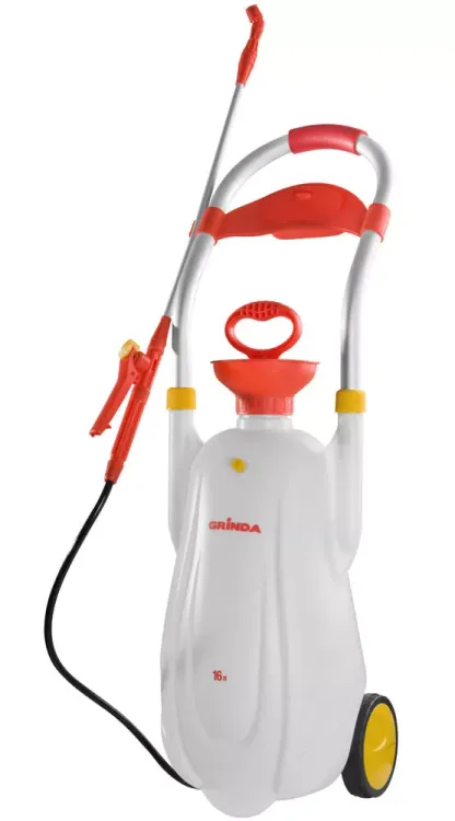 Опрыскиватель GRINDA  "Handy Spray" садовый, 16 л, с телескоп. удлинителем, на колесах 8-425163 купить в Магнитогорске
