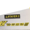 Ножовка универсальная (пила) STAYER Universal 450 мм, 7 TPI, универсальный зуб, рез вдоль и поперек волокон, для средних заготовок, фанеры, ДСП, МДФ 1510-45_z01 купить в Магнитогорске