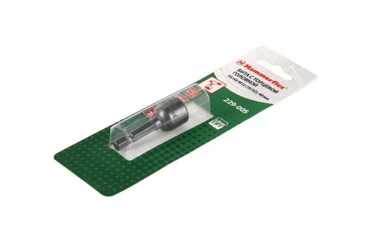 Головка HAMMER размер 12мм, H 48мм, S 1/4'' (229-005 PS HX) купить в Магнитогорске