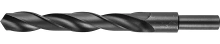 Сверло ЗУБР &quot;ТЕХНИК&quot; по металлу парооксидированное, быстрорежущая сталь, с проточенным хвостовиком, 18х191мм, 1шт 4-29605-191-18 купить в Магнитогорске