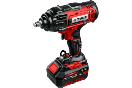 Гайковерт ударный, 1 АКБ (4 Ач), в кейсе ГУЛ-410-41 купить в Магнитогорске