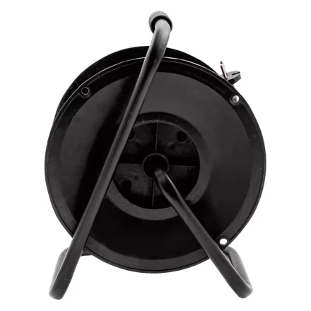 Удлинитель силовой 50 м Сибртех 95855, 10А, тип УХ10, ПВС, на кабельной катушке, 4 розетки без заземления купить в Магнитогорске