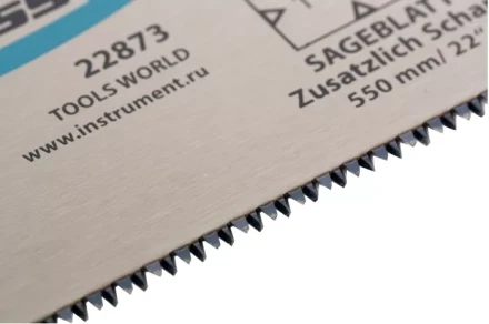 Пильное полотно для прецизионного стусла &quot;PIRANHA&quot; 550 мм зуб 3D каленый зуб 18 TPI GROSS 22873 купить в Магнитогорске