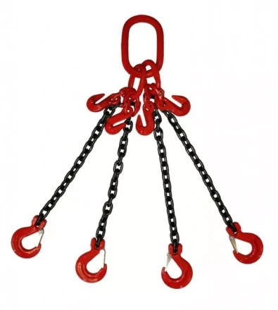 Строп цепной TOR 4СЦ г/п 31,5 т 2,0 м с укорачивающими крюками 1014046 купить в Магнитогорске