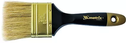 Кисть плоская &quot;Профи&quot; 2&quot; натуральная щетина деревянная ручка  MATRIX 83152 купить в Магнитогорске