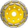 Чашка STAYER "PROFESSIONAL" алмазная сегментная двухрядная, высота 22,2мм, 125мм 33381-125 купить в Магнитогорске