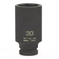 Головка ударная удлиненная шестигранная 30 мм 1/2" CrMo Stels 13951
