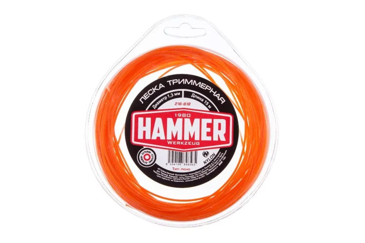 Леска для триммеров HAMMER 216-818 купить в Магнитогорске