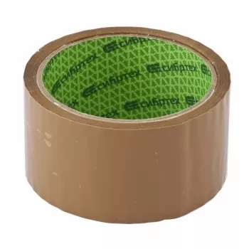 Клейкая лента &quot;Эксперт&quot; 45 мкм 36 мм х 60 м цвет коричневый Сибртех 88723 купить в Магнитогорске