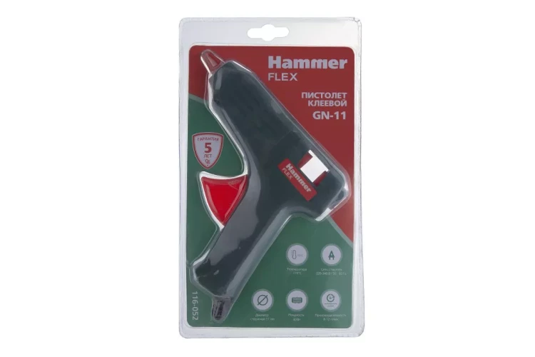 Пистолет клеевой HAMMER GN-11 купить в Магнитогорске