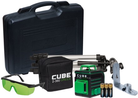 Нивелир лазерный ADA Cube 2-360 Home Green Ultimate Edition купить в Магнитогорске