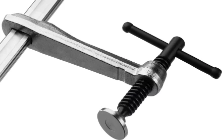 ЗУБР КС-1000/120, F, 1000 х 120 мм, цельнокованая струбцина, Профессионал (32157-120-1000) купить в Магнитогорске