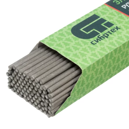 Электроды MP-3, диам. 4 мм, 5 кг., рутиловое покрытие Сибртех 97534 купить в Магнитогорске