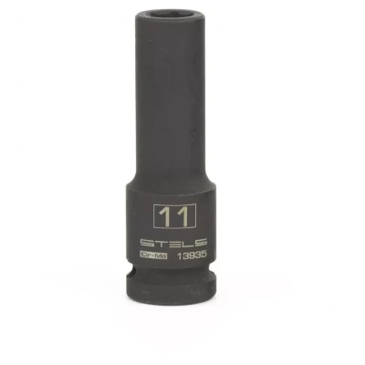 Головка ударная удлиненная шестигранная 11 мм 1/2" CrMo  Stels 13935
