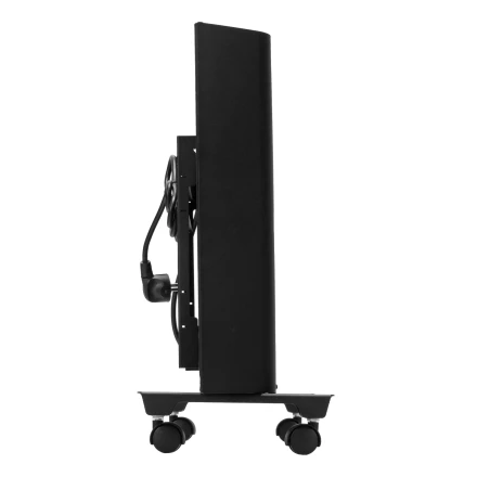 Конвектор электрический Denzel XCE-2000 B, 230 В, 2000 Вт, X-образный нагреватель черный 98129 купить в Магнитогорске