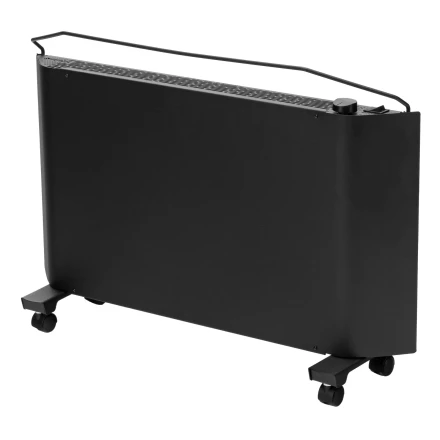 Конвектор электрический Denzel XCE-2000 B, 230 В, 2000 Вт, X-образный нагреватель черный 98129 купить в Магнитогорске