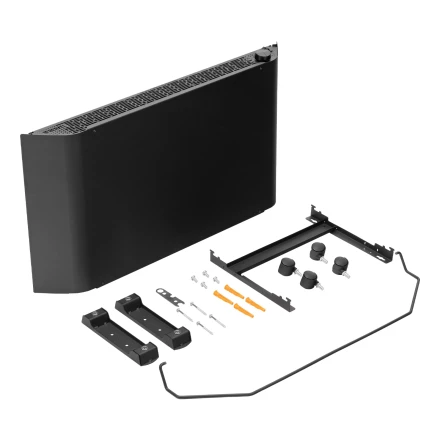 Конвектор электрический Denzel XCE-2000 B, 230 В, 2000 Вт, X-образный нагреватель черный 98129 купить в Магнитогорске